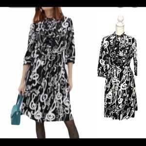 MOSCHINO/love moschino musical note dress